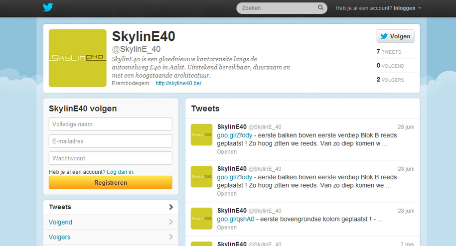 hooox - SkylinE40 - Social media
