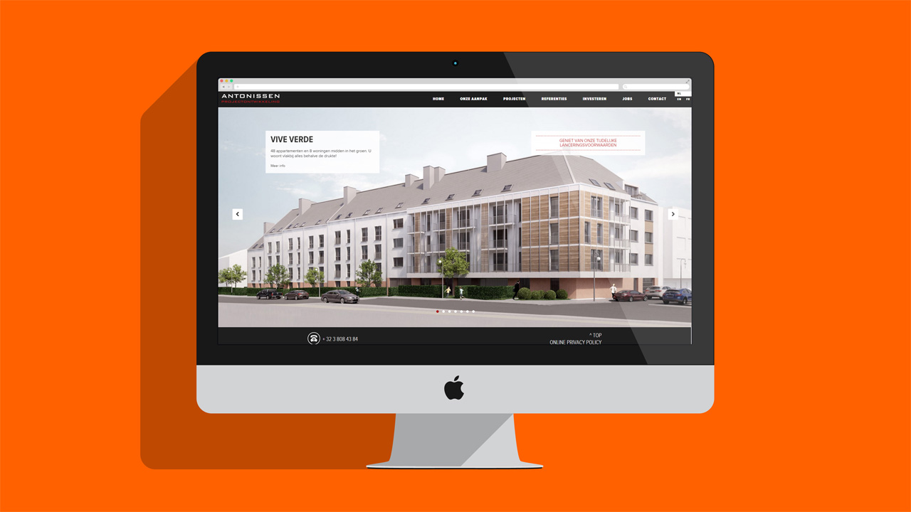 hooox - Antonissen Projectontwikkeling - Corporate site